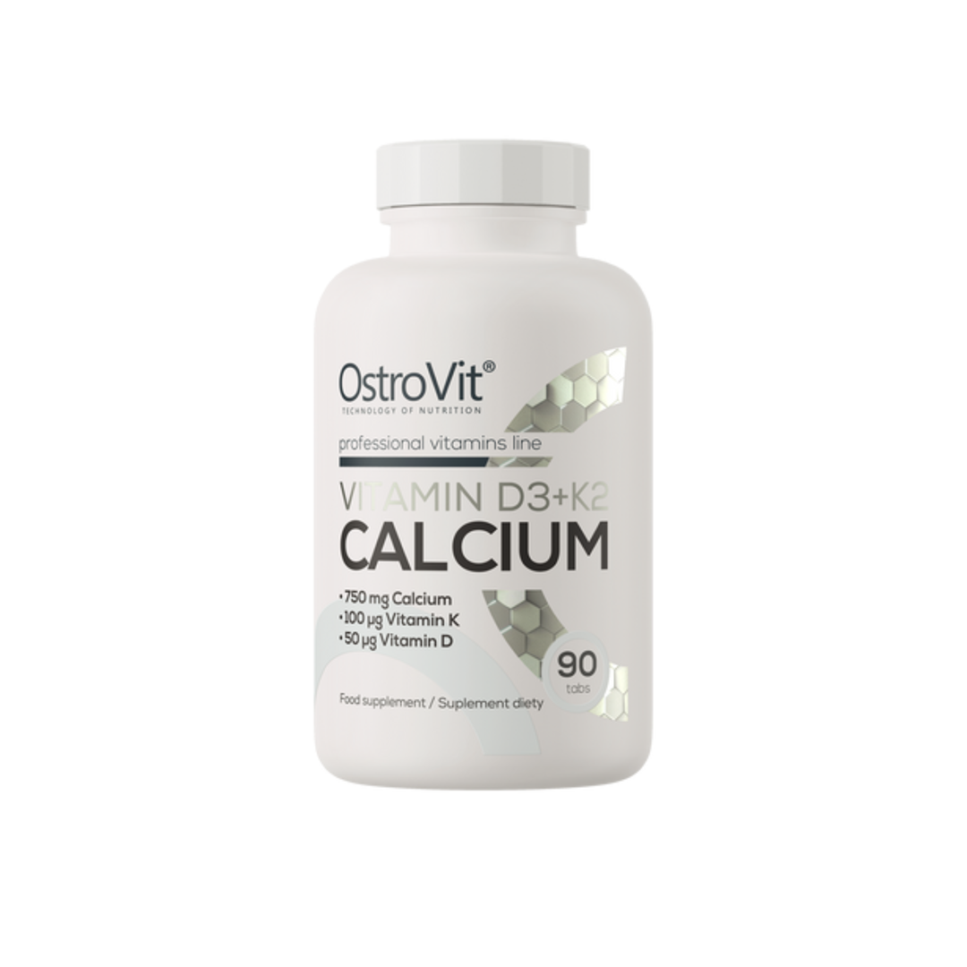 OSTROVIT - Vitamin D3 + K2 Calcium - 90 capsules