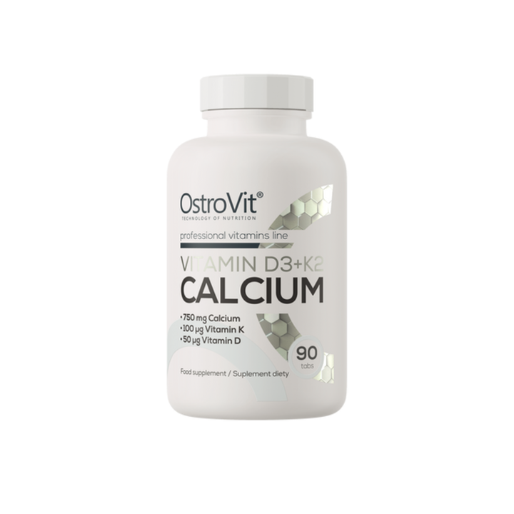 OSTROVIT - Vitamin D3 + K2 Calcium - 90 capsules
