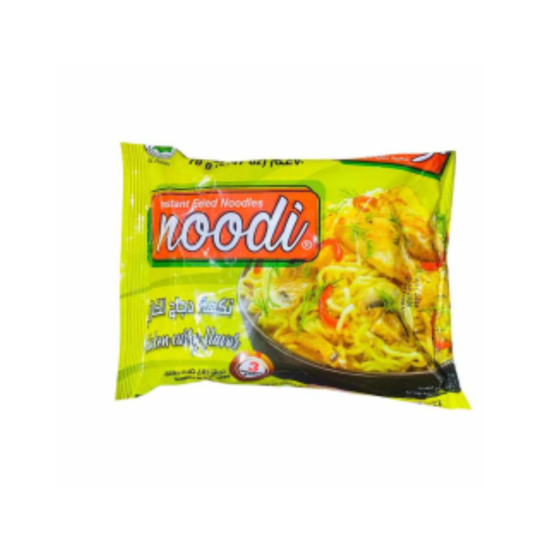 Noodi – Nouilles Instantanées Poulet Curry Flavor – 70 g