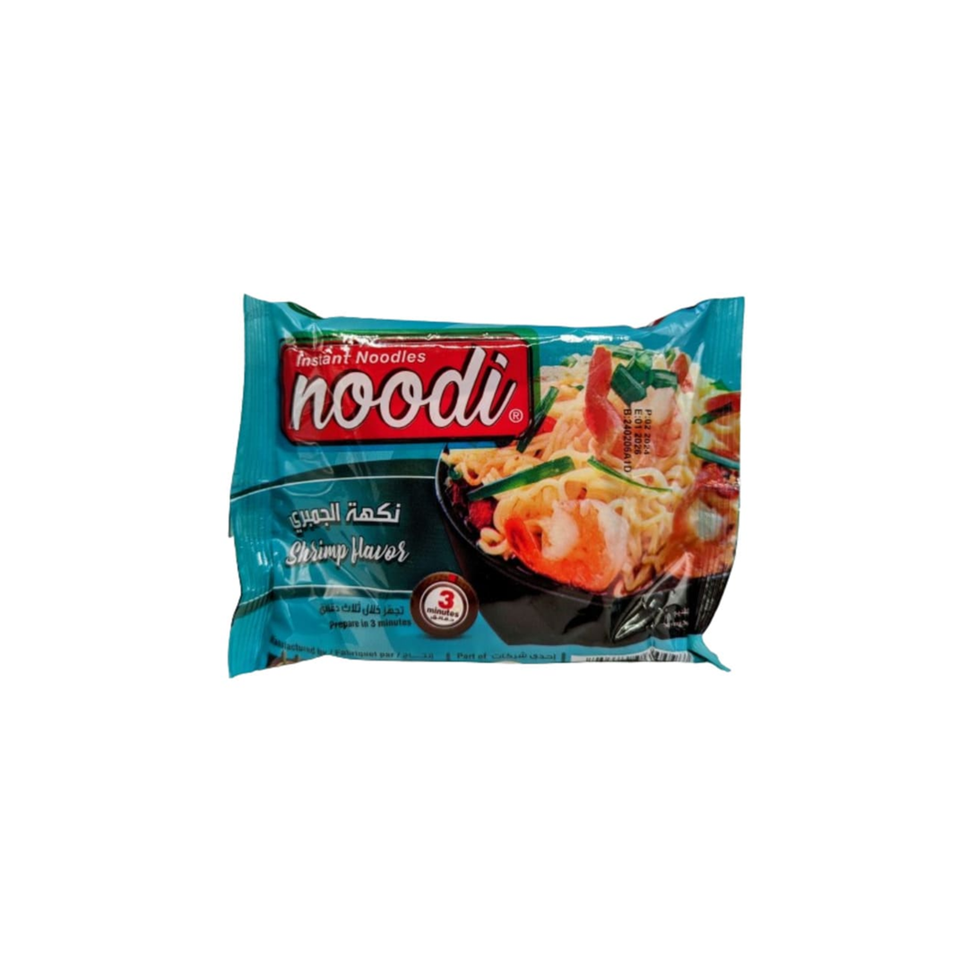 Noodi – Nouilles Instantanées Crevettes Flavor – 70 g
