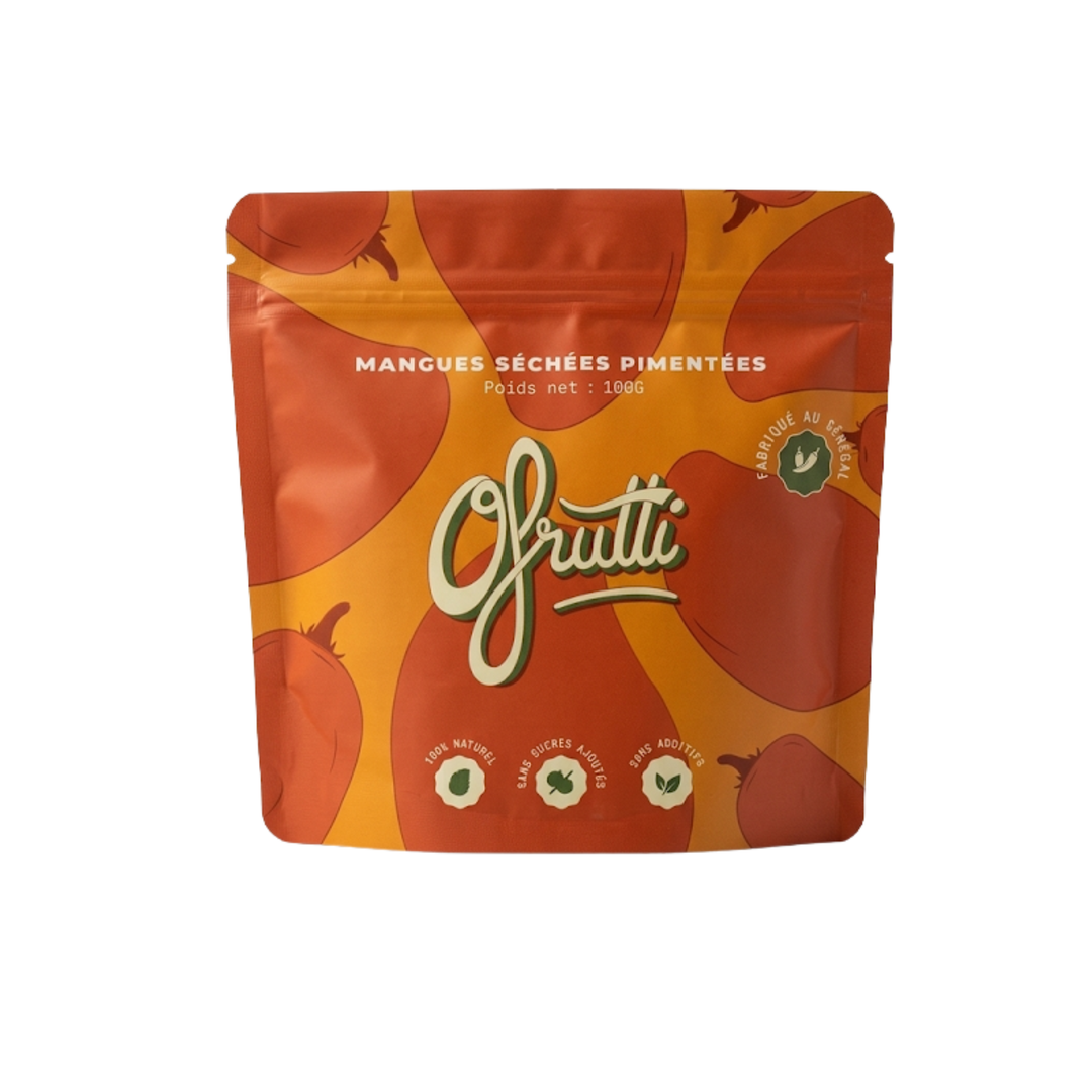 Ofrutti – Mangues Séchées Pimentées – 100 g