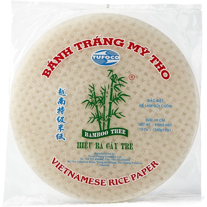 Bamboo Tree – Galette de riz rond - 31 cm