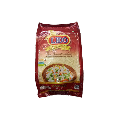 LIDO – Riz Long Grain Basmati Indien – 1 kg