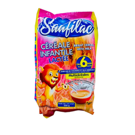 SAAFILAC - Céréales infantiles lactée - sachet de 50g Dakar Dialy dès 6 mois