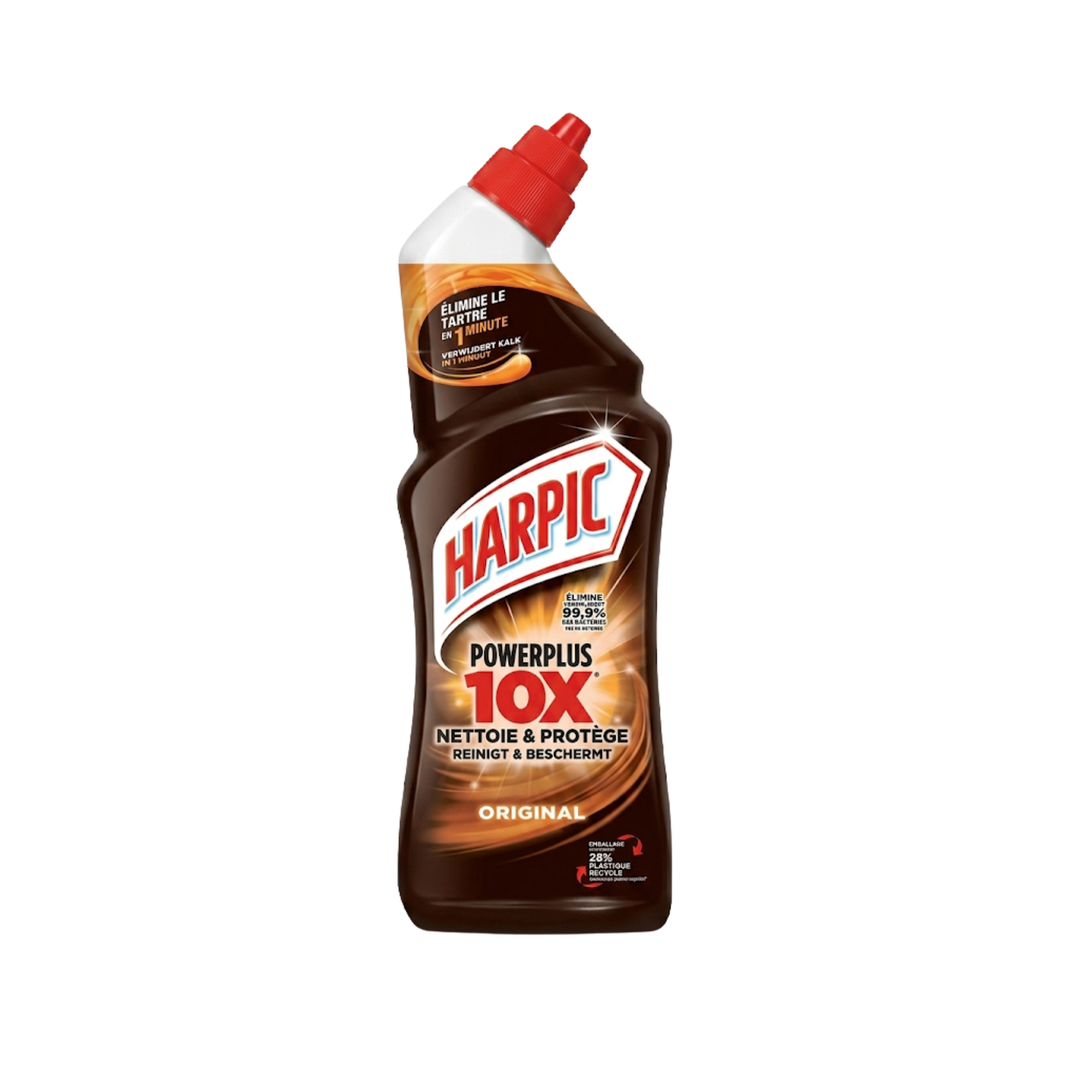Harpic - Gel WC PowerPlus Original - Nettoyant Antibactérien - 750 ml