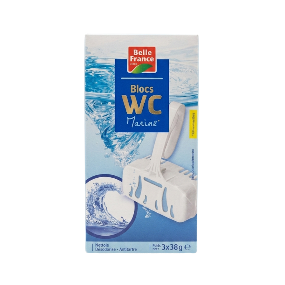 Belle France – Blocs WC Marine - 3 x 38 g