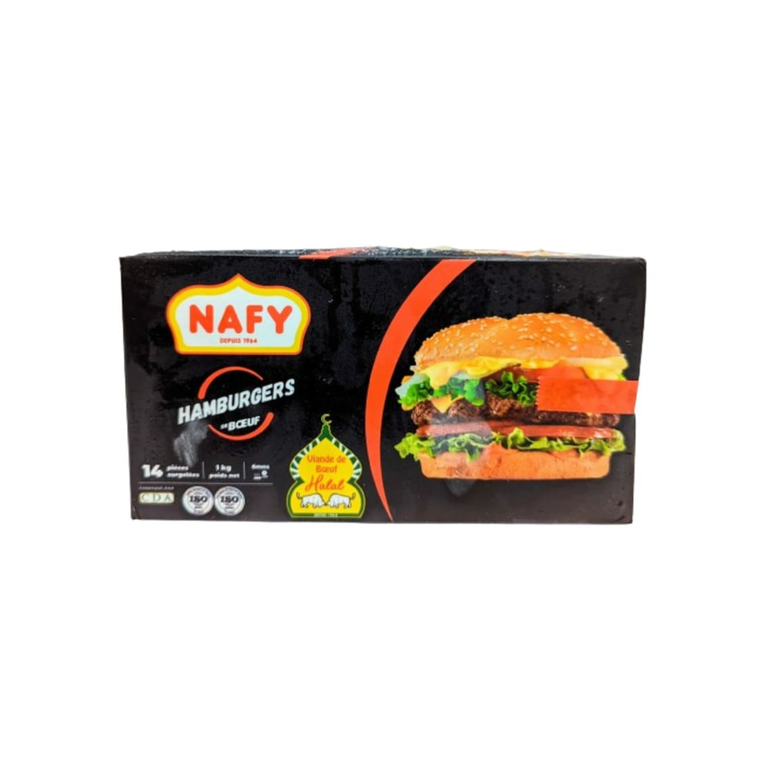 CDA Nafy – Viande Hamburger Halal – 14 Pièces – 1 kg