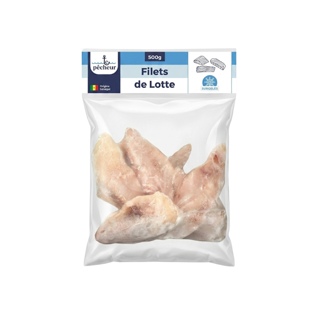 LE PÊCHEUR - Filets de Lotte - 500 g