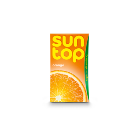 Sun top , jus d'orange 125 ml