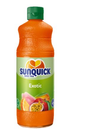 Sunquick ,Jus  concentré saveur Exotic 84 cl