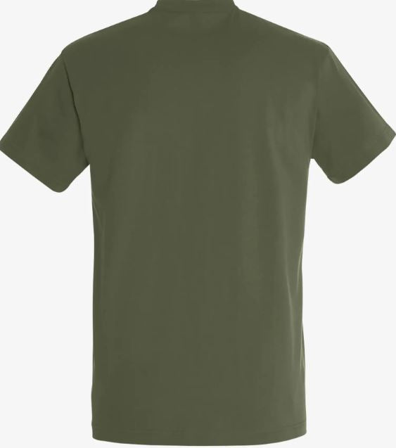 Tee-shirt 100% coton homme IMPERIAL - Vert army
