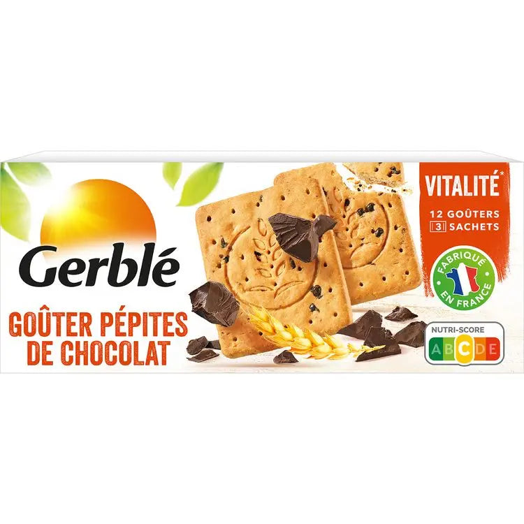 GERBLE-Gouter pépites de chocolat-3 sachets