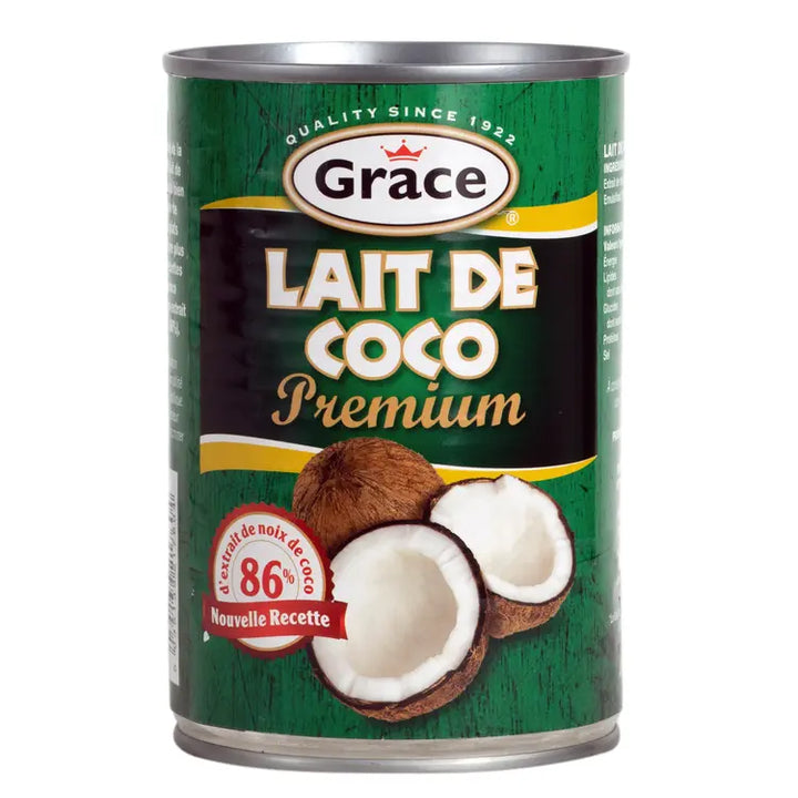 GRACE – Lait de Coco Onctueux et Crémeux – 400 ml