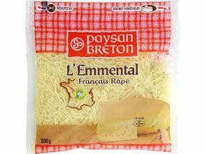 EMMENTAL FROMAGE RAPE Paysan Breton 200G