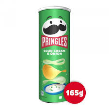 PRINGLES  - Chips saveur crème oignon - 165G
