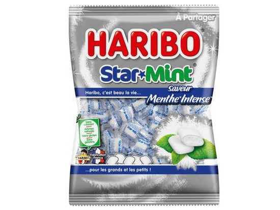 HARIBO - BONBON STARMINT MENTHE INTENSE Sachet de 200g