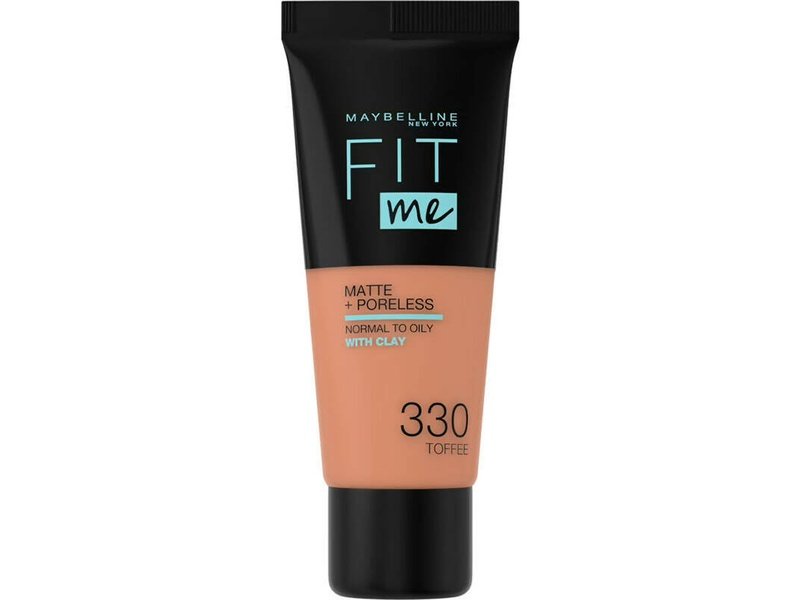 MAYBELLINE - Fit Me Matte & Poreless Fond de Teint Fluide 330 Toffee - 30ml Dakar Dialy