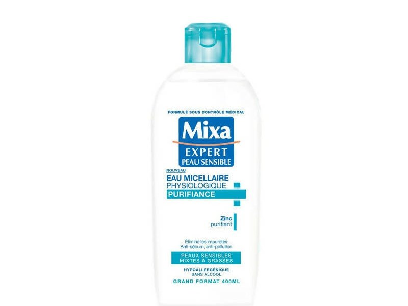 Eau micellaire Mixa Physiologique Anti-Imperfections Purifiance – 400 ml, disponible à Dakar en 60 min sur Dialy.








